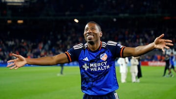 FC Cincinnati host Columbus Crew in an all-Ohio Eastern Conference final today, with Houston Dynamo or LAFC awaiting in the MLS Cup final.