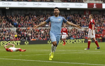 Agüero became a legend in England after playing for Manchester City.